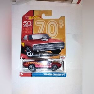 Hot Wheels Target Exclusive 50th Anniversary 70s 1970 '70 Dodge Charger RT